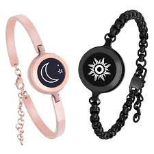 Sun&Moon Black Rose Gold Snake Chain Bracelets Online – totwoo